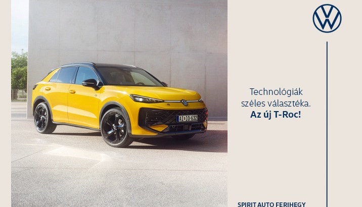 Az új Volkswagen T-Roc