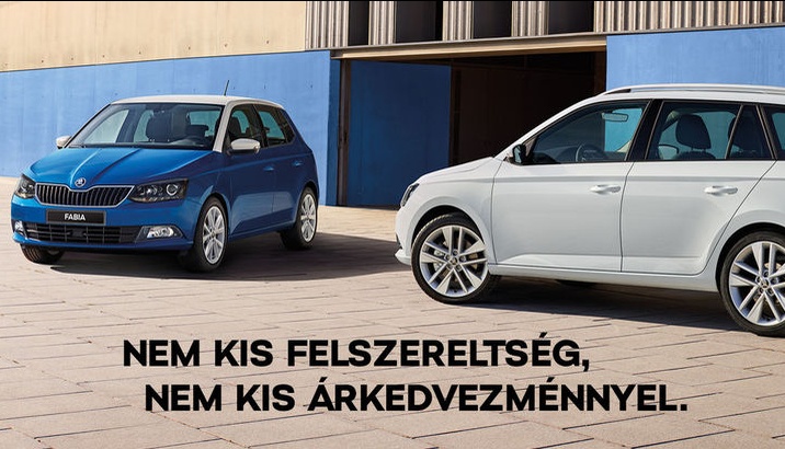 Akciós SKODA Fabia