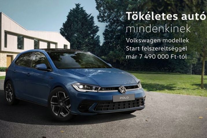 Volkswagen Start modellek már 7.490.000 Forinttól