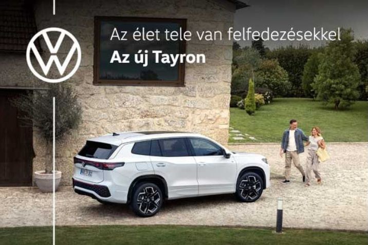 Volkswagen Tayron – A stílus és erő új szintje!